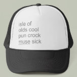 old school punk hat