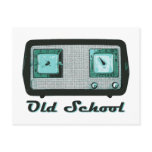 Old School Radio Retro Vintage Post Cards