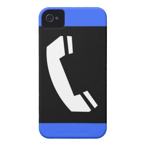 Old school retro telephone phone symbol graphic CaseMate iPhone 4 case