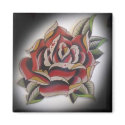 old school rose magnets