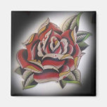old school rose magnets