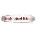 old school Rulz, free style, 70's skateboards by jenniekurono old school Rulz, free style, 70's skateboards