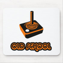 Old School Skool Gamer Joystick Video Controller Mouse Pad
