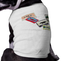 old school tape decks pet clothing