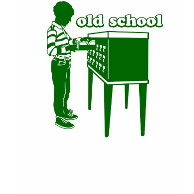 Old School Tee Shirts by librariangear Ah the good old days