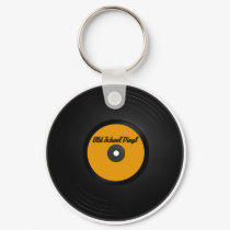 Old School Vinyl keychain