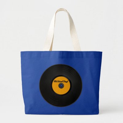 Old School Vinyl tote bag