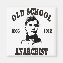Old School -- Voltairine de Cleyre Fridge Magnets