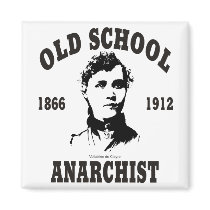 Old School -- Voltairine de Cleyre Fridge Magnets