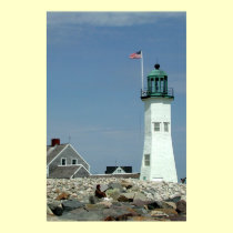 Old Scituate Lighthouse Photo posters