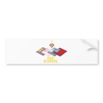 old scool floppy bumper stickers by anacletocold old scool floppy bumper stickers