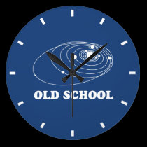 Old Scool Solar System wall clocks