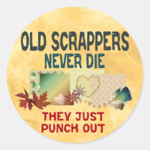 Old Scrappers Stickers