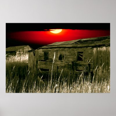 Old Seashore House Poster by creative_eye