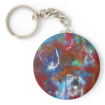 Old Skool Graffiti Fun Keychain