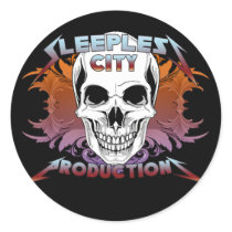 Old Skool Metal Stickers by SleeplessCity Old Skool Metal Stickers