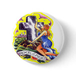 Old Skool Tattoo Rock Of Ages Button