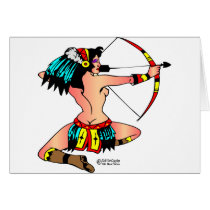 Old Skool Tattoo Sexy Indian Girl Cards