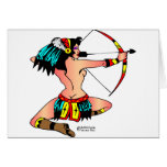 Old Skool Tattoo Sexy Indian Girl cards