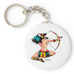 Old Skool Tattoo Sexy Indian Girl Key Chains