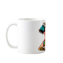 Old Skool Tattoo Sexy Indian Girl mugs by WhiteTiger_LLC Old Skool Tattoo Sexy Indian Girl mugs