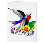 Old Skool Tattoo Swallow cards