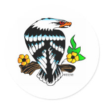 Old Skool Tattoo Traditional Eagle stickers