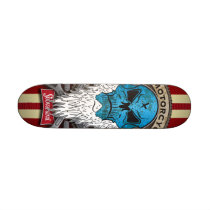Old-Skull_MotorcycleBuylder-SHAPE II skateboards