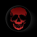 Old Skull red Pins