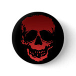 Old Skull red Pins