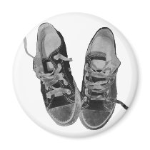 OLD SNEAKERS magnets by nassosvakalis OLD SNEAKERS magnets