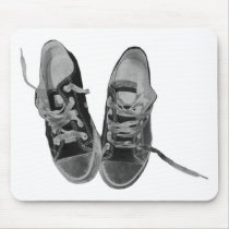 OLD SNEAKERS mousepads by nassosvakalis OLD SNEAKERS mousepads