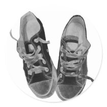 OLD SNEAKERS stickers by nassosvakalis OLD SNEAKERS stickers