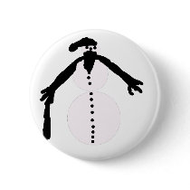 old snowman buttons