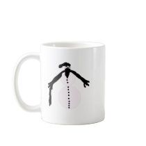 old snowman mugs