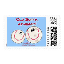 Old Softy at Heart postage by creationhrt Old Softy at Heart postage