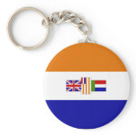 Old South African Flag Key Chain