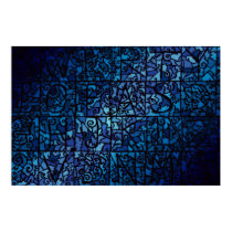 Old stained-glass window posters by vladstudio Old stained-glass window posters