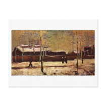Old Station at Eindhoven, Vincent van Gogh postcards by masterpiecesofart Old Station at Eindhoven, Vincent van Gogh postcards