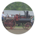 Old Steam Engine Tractor stickers