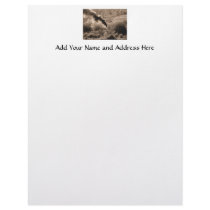 Old Steamengine train (I love old trains) Letterhead