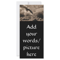 Old Steamengine train (I love old trains) Personalized Rack Card