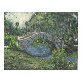 Old Stone Bridge, New Orleans, LA print