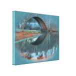 Old Stone Bridge Wrapped Canvas Artwork Stretched Canvas Print