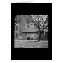 Old Stone House in Richmond,VA 1865 Cards
