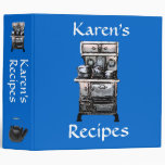 Old Stove Recipe Binder
