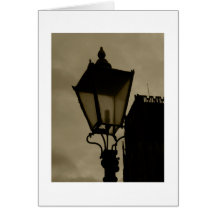 Old Street Lamp Card