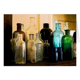 Old Style bottles card