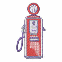 Old Style Gas Pump #1 embroidered shirts by ZazzleEmbroidery Old Style Gas Pump #1 embroidered shirts