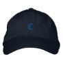 Old Style Letter C Embroidered Baseball Cap